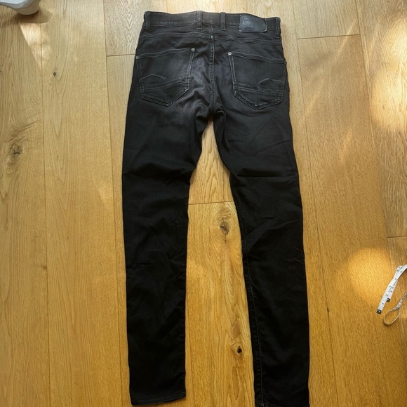 G-STAR RAW REVEND SUPER SLIM WASHED BLACK JEANS - 31 - Picture 15 of 15